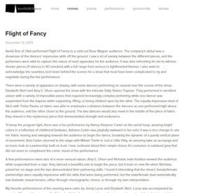 Flight of Fancy, lovedancemore.org