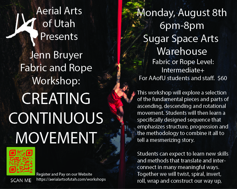 Upcoming Fabric/Rope Workshop with Jenn Bruyer